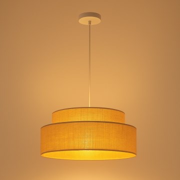 Пендел BOHO 1xE27/60W/230V Ø 40 см бежов
