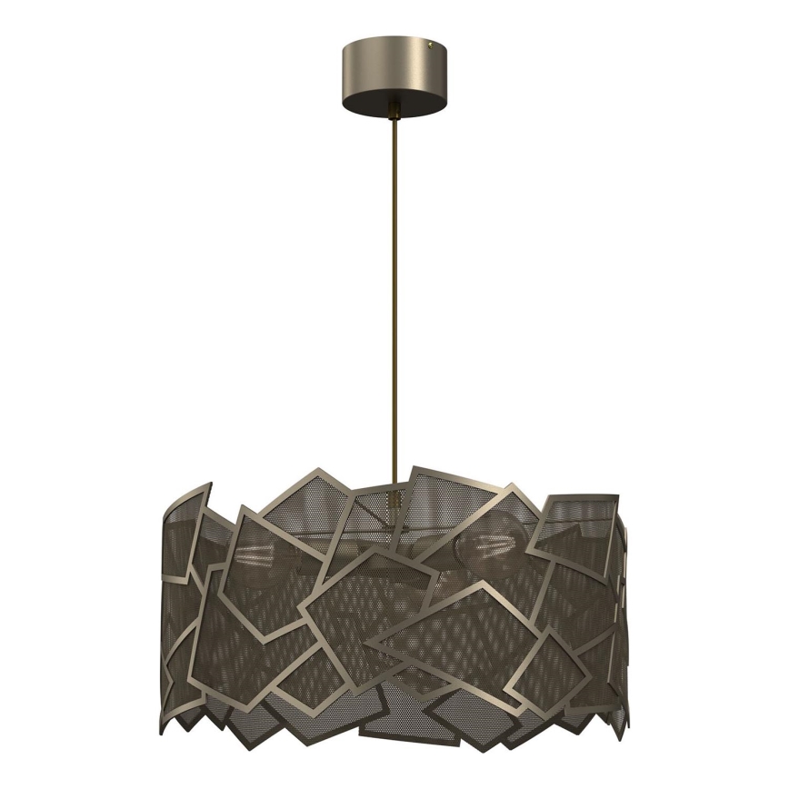 Пендел CAMO 3xE27/15W/230V златист