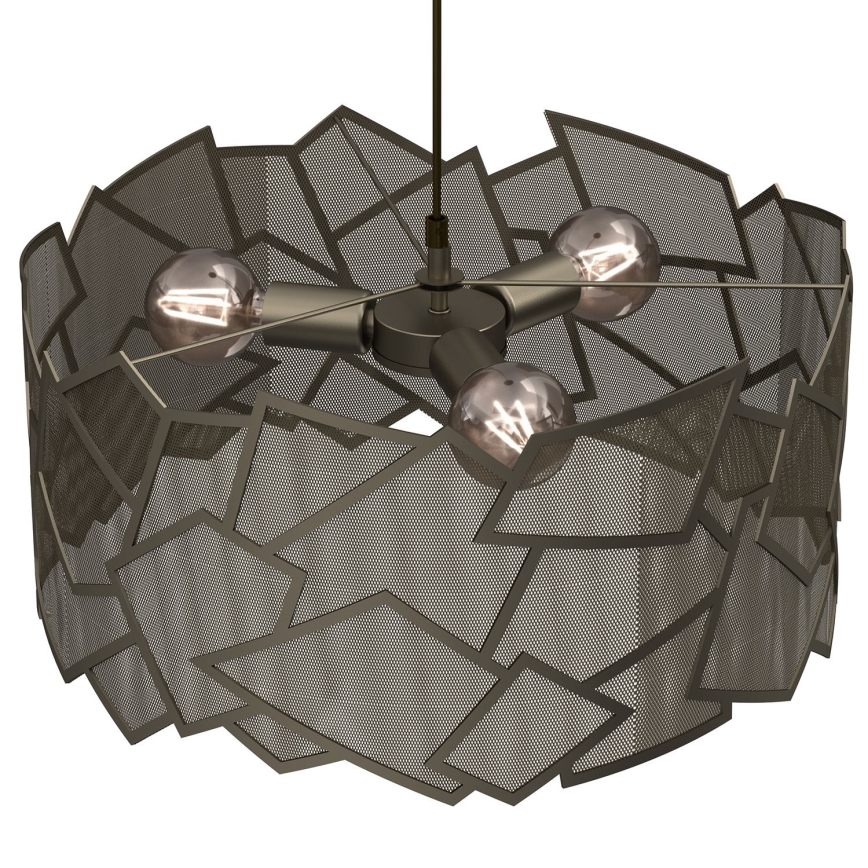 Пендел CAMO 3xE27/15W/230V златист