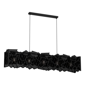 Пендел CAMO 5xE27/15W/230V черен