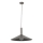 Пендел CAPRI 1xE27/15W/230V Ø 50 см антрацит/сив