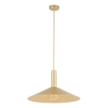 Пендел CAPRI 1xE27/15W/230V Ø 50 см златист