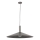 Пендел CAPRI 1xE27/15W/230V Ø 70 см антрацит/сив
