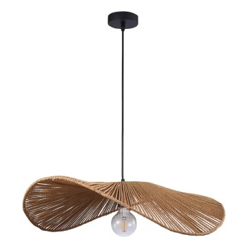 Пендел CAPRI 1xE27/20W/230V Ø 60 см бамбук