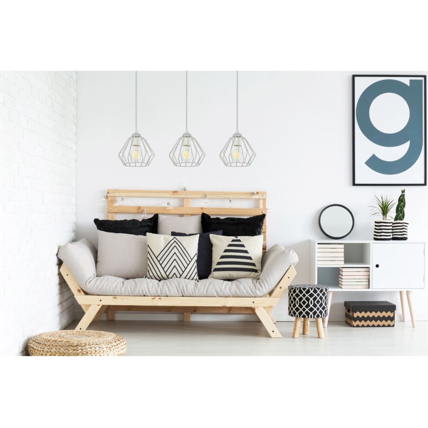 Пендел CEED 3xE27/60W/230V сив