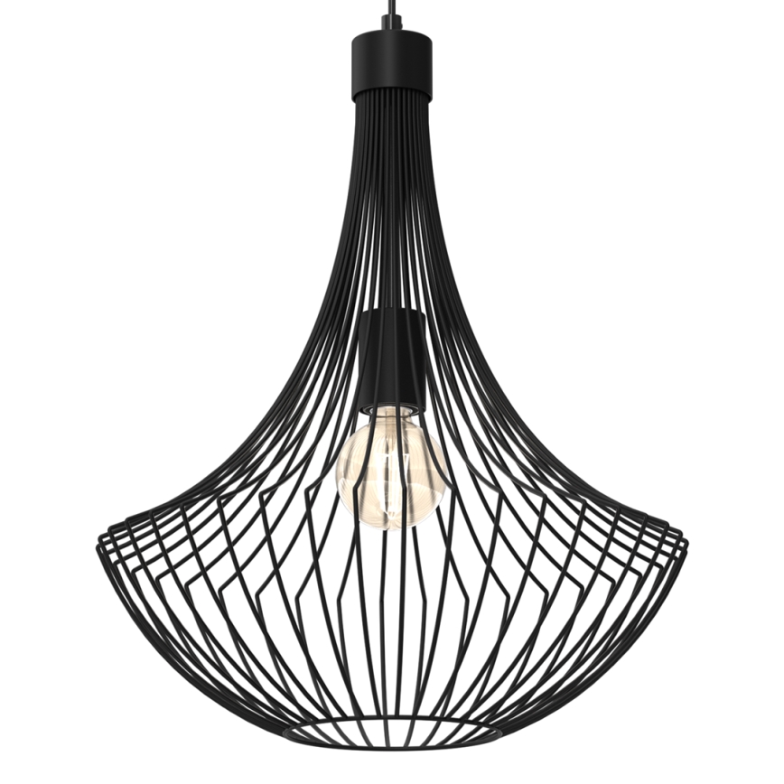 Пендел CESTA 1xE27/60W/230V черен