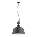 Пендел CORA 1xE27/15W/230V сив