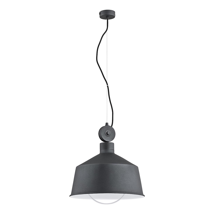 Пендел CORA 1xE27/15W/230V сив