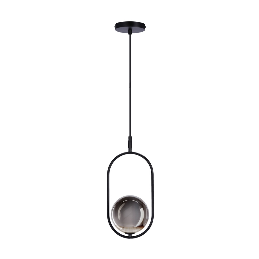 Пендел CORDEL 1xG9/28W/230V черен/опушен черен
