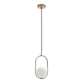 Пендел CORDEL 1xG9/28W/230V златист