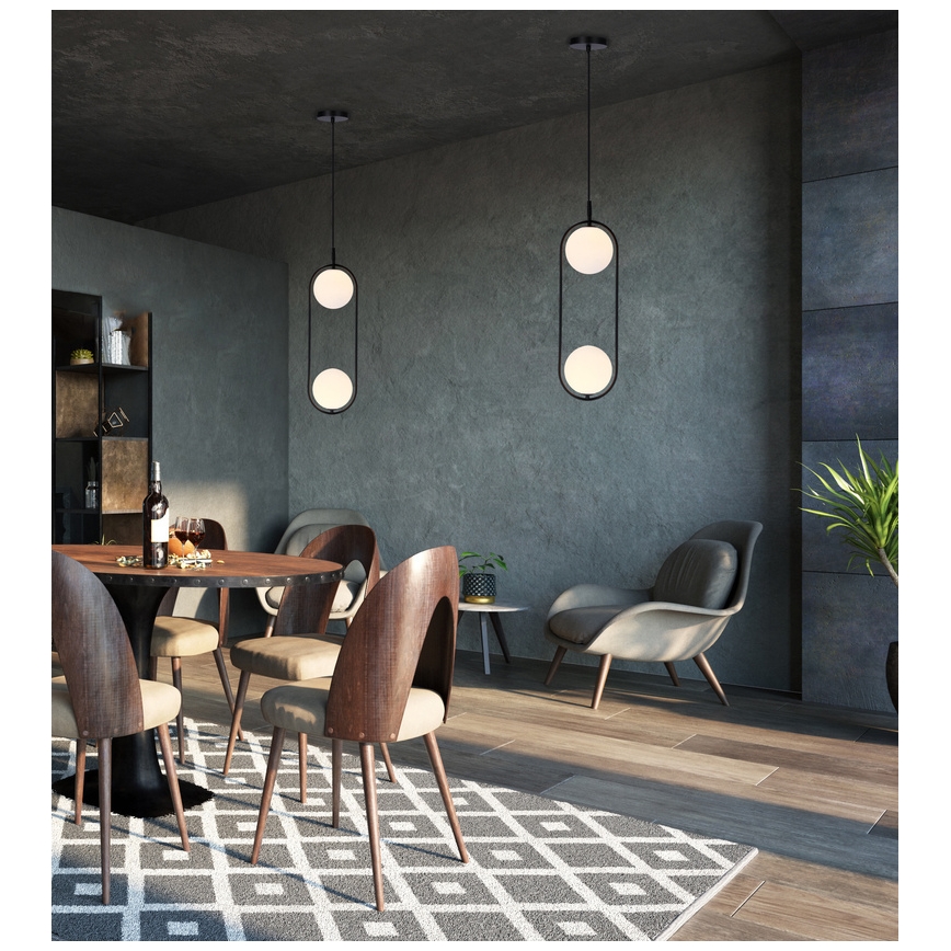 Пендел CORDEL 2xG9/28W/230V черен