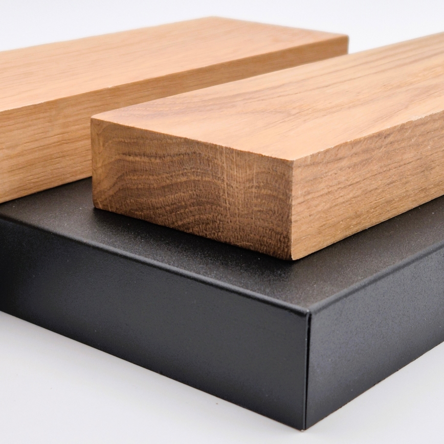 Пендел CORTINA 2xE27/15W/230V + 2xG9/5W/230V черен/дъб