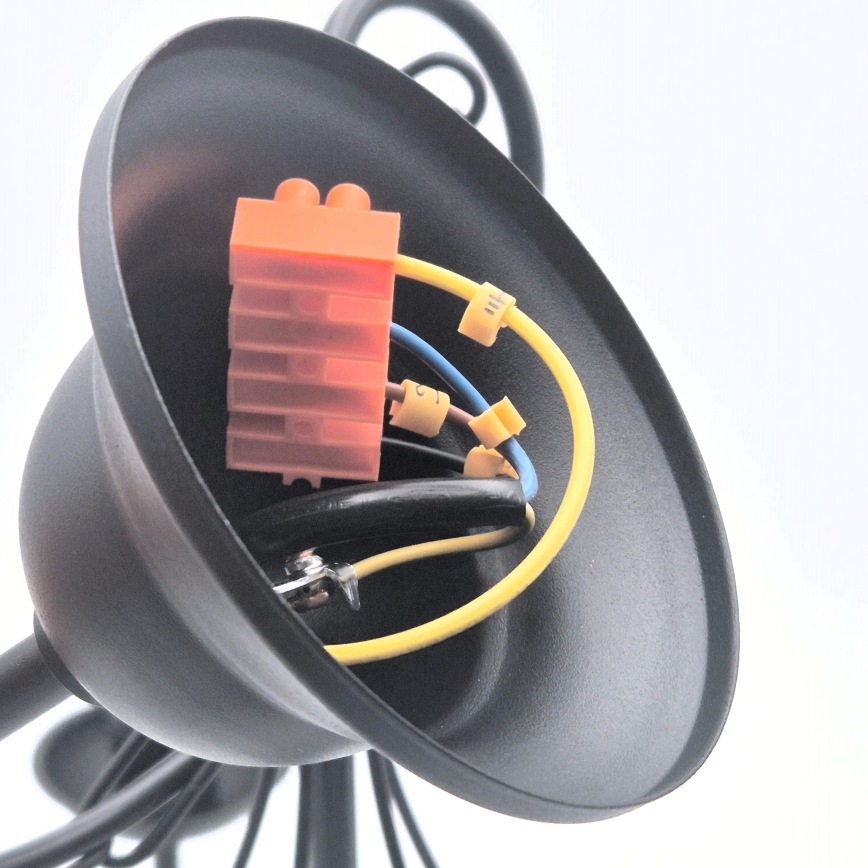 Пендел DONATO 5xE14/40W/230V черен