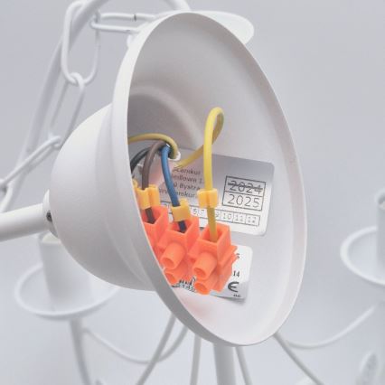 Пендел DONATO 6xE14/40W/230V бял