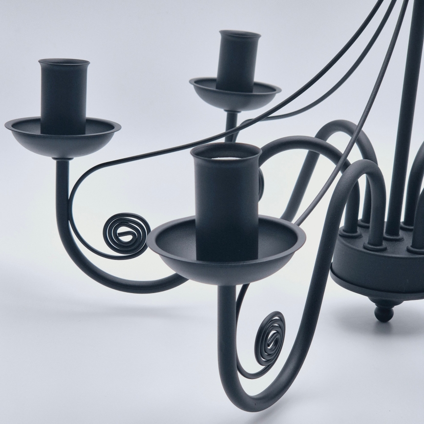 Пендел DONATO 6xE14/40W/230V черен