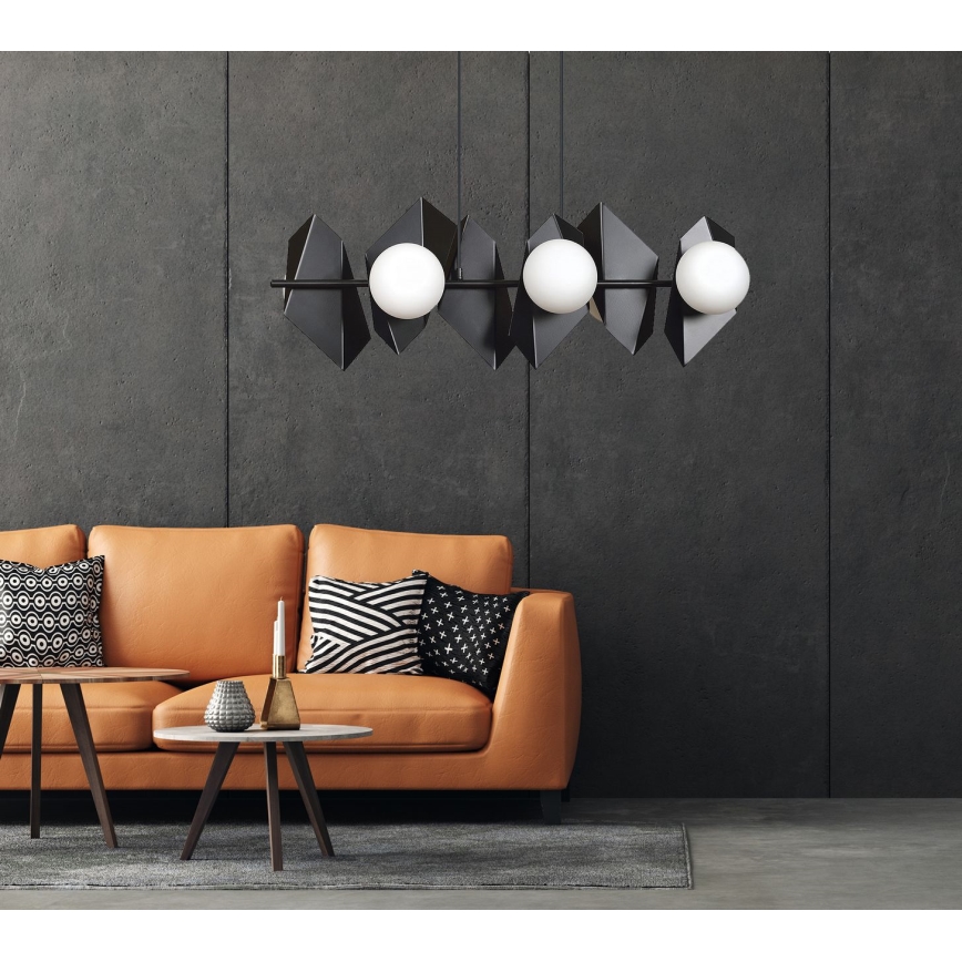 Пендел DRIFTON 6xE14/10W/230V черен