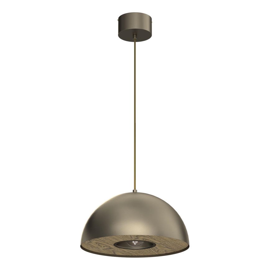 Пендел ELGUND 1xE27/15W/230V Ø 35 см месинг