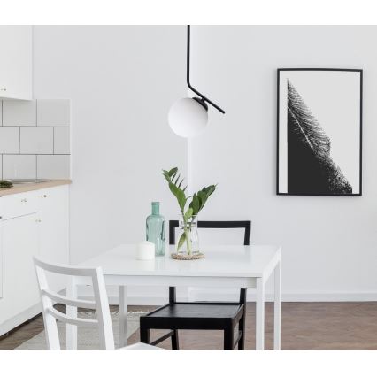 Пендел FIRA 1xE27/60W/230V черен