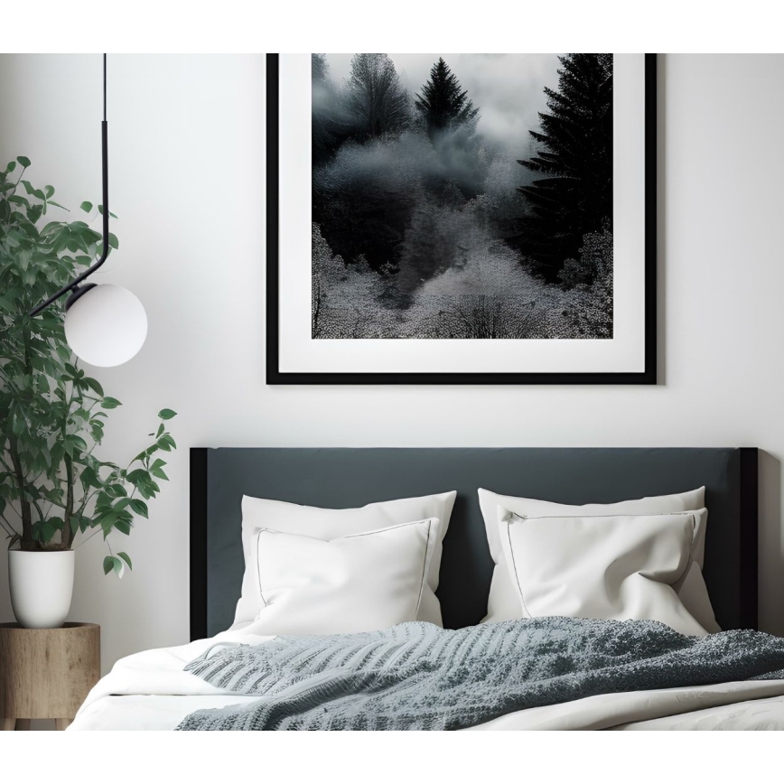 Пендел FIRA 1xE27/60W/230V черен