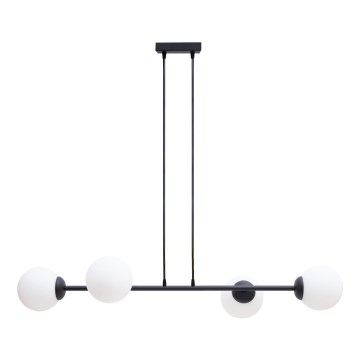 Пендел FIRA 4xE27/60W/230V черен