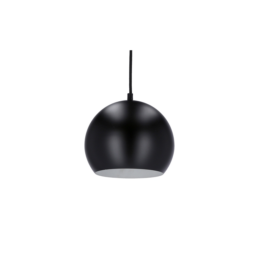 Пендел FLEN 1xE27/40W/230V Ø 20 см черен