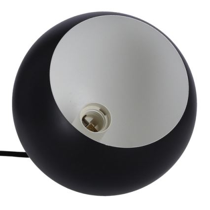 Пендел FLEN 1xE27/40W/230V Ø 20 см черен