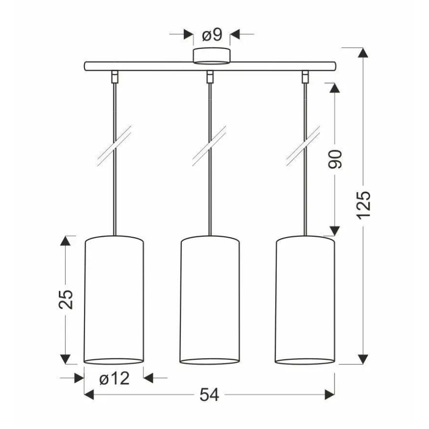 Пендел FLERI 3xE27/60W/230V ратан
