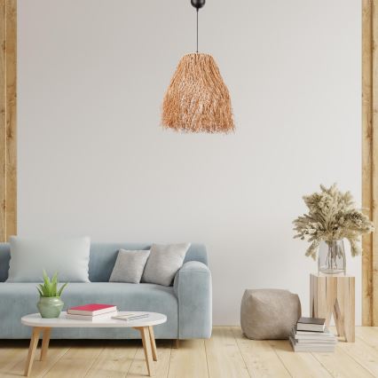 Пендел FRINGE 1xE27/40W/230V рафия