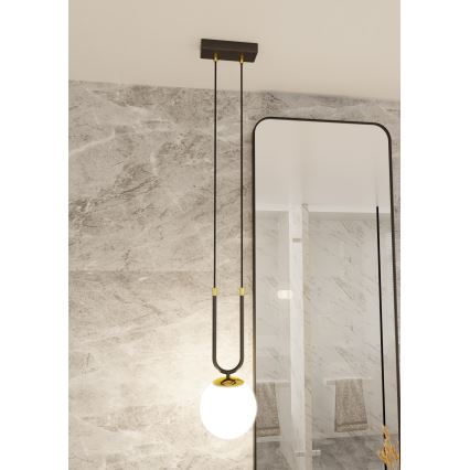 Пендел GLAM 1xE14/10W/230V черен