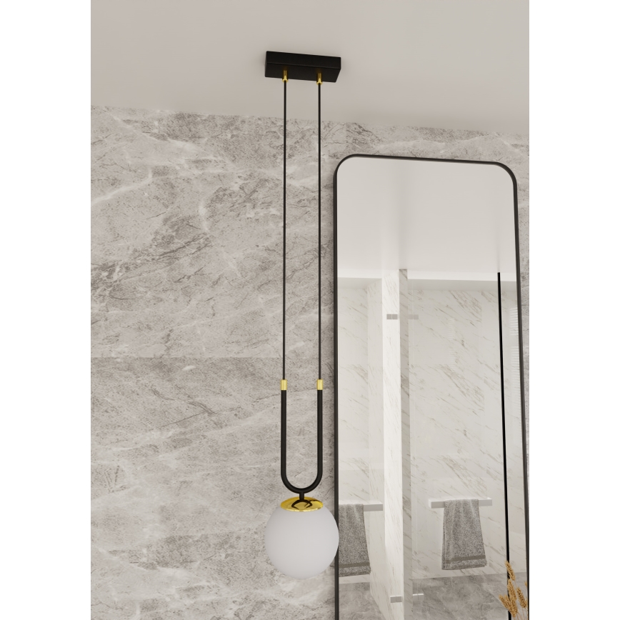 Пендел GLAM 1xE14/10W/230V черен