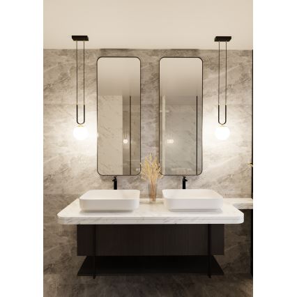 Пендел GLAM 1xE14/10W/230V черен