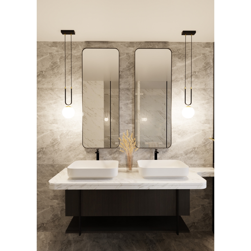 Пендел GLAM 1xE14/10W/230V черен