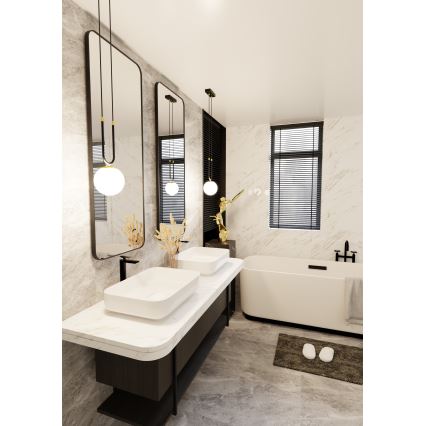 Пендел GLAM 1xE14/10W/230V черен