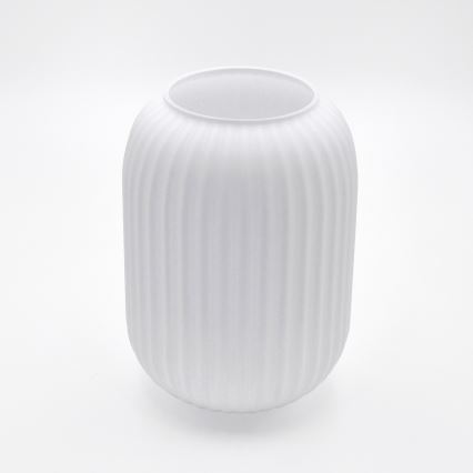 Пендел HARMA 1xE27/15W/230V Ø 14 см бял/черен