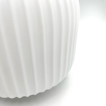 Пендел HARMA 1xE27/15W/230V Ø 20 см бял/златист