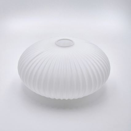 Пендел HARMA 1xE27/15W/230V Ø 25 см бял/златист