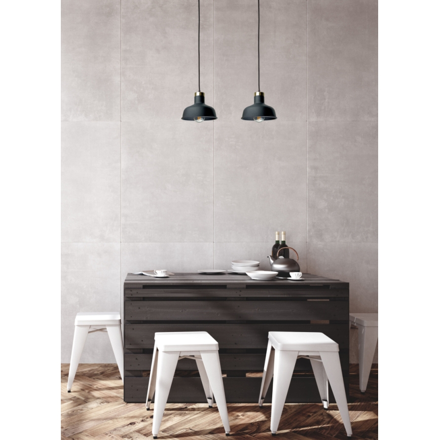 Пендел HEBE 2xE27/60W/230V черен