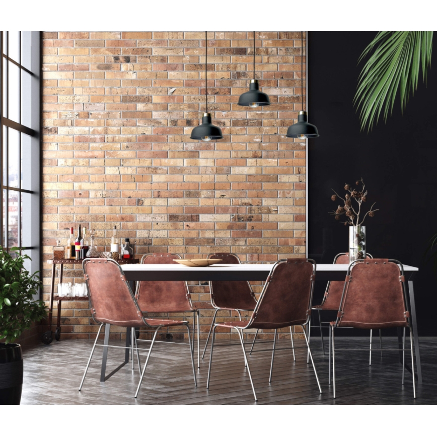 Пендел HEBE 3xE27/60W/230V черен