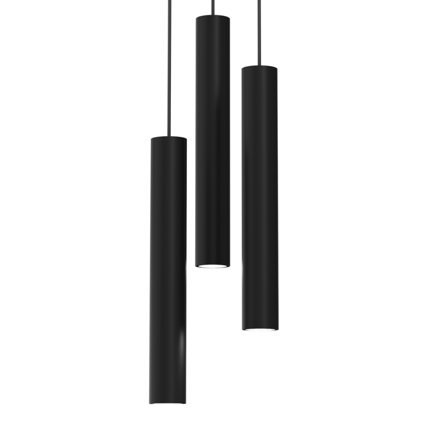 Пендел HUDSON 3xGU10/8W/230V черен