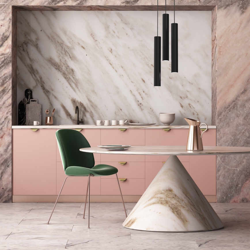 Пендел HUDSON 3xGU10/8W/230V черен