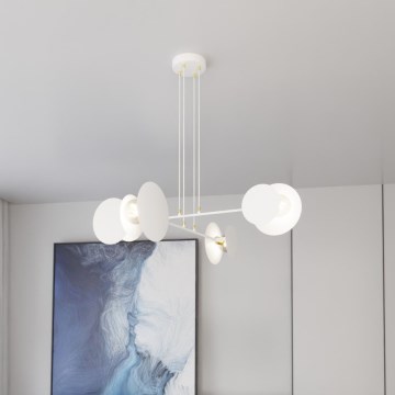Пендел IDEA 4xE27/15W/230V бял