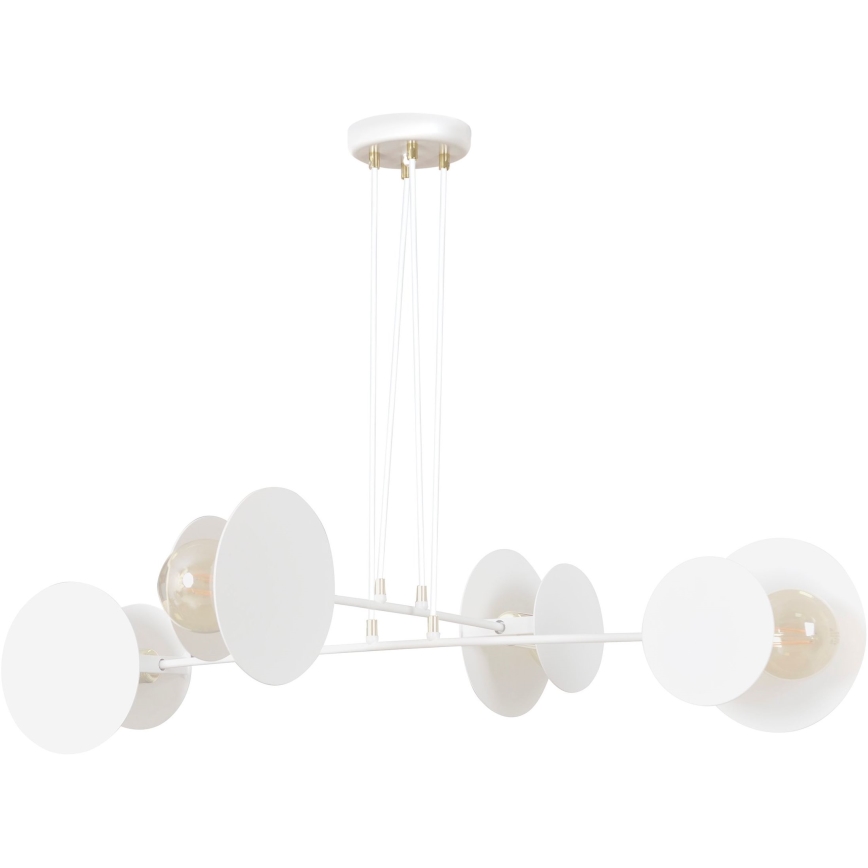 Пендел IDEA 4xE27/15W/230V бял