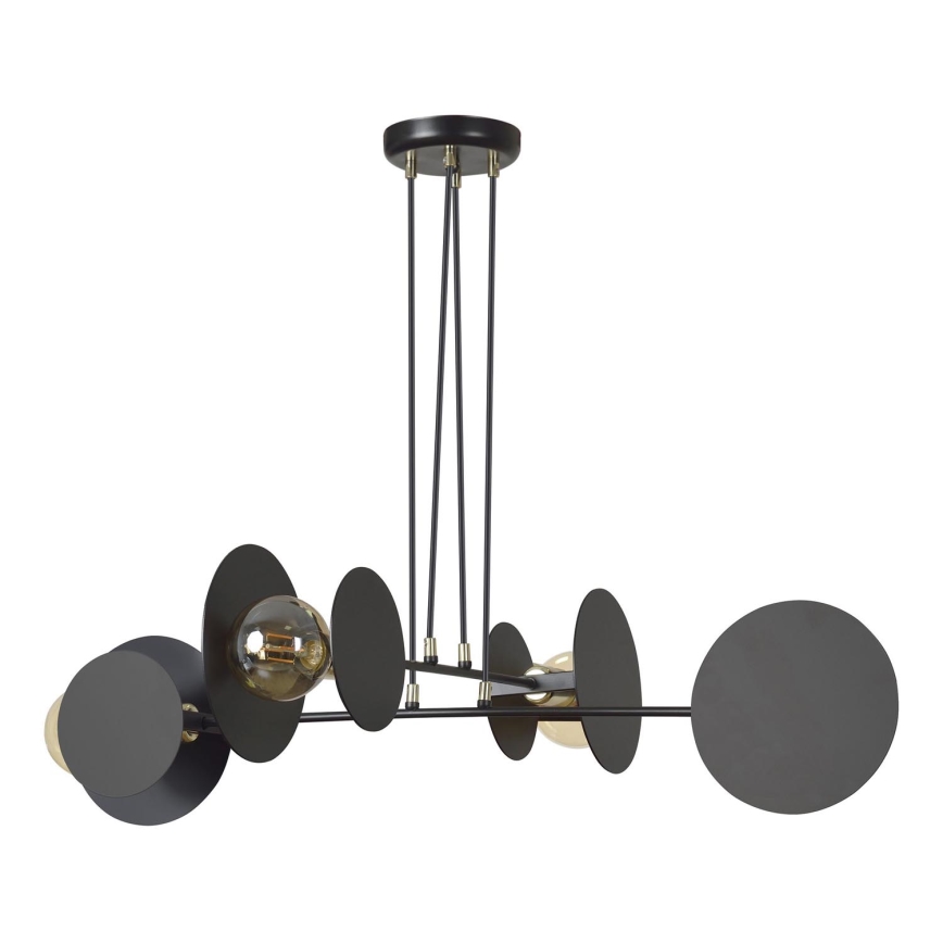 Пендел IDEA 4xE27/15W/230V черен
