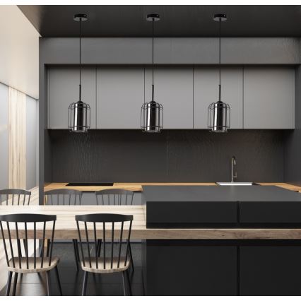 Пендел JONERA 1xE27/40W/230V черен