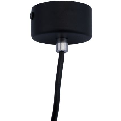 Пендел KARADON 1xGU10/30W/230V 17 см черен