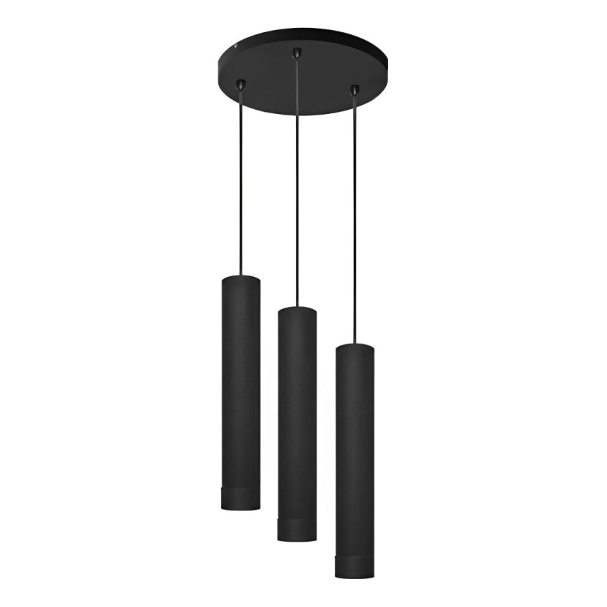 Пендел KARADON 3xGU10/30W/230V черен