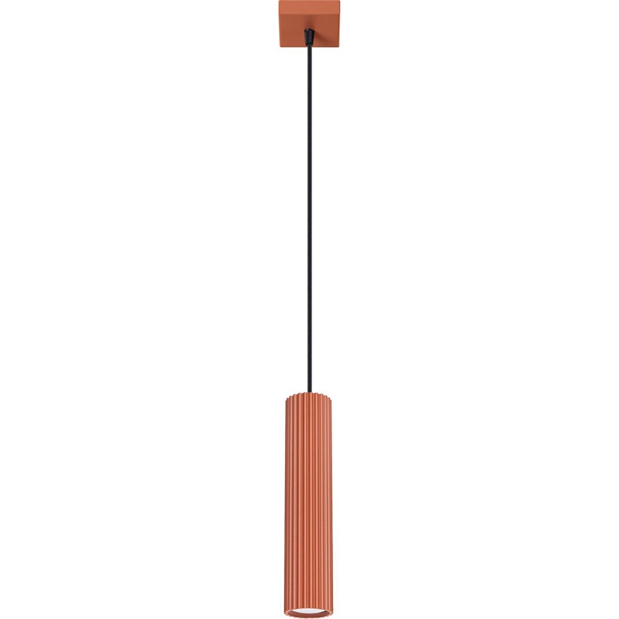 Пендел KARBON 1xGU10/10W/230V червен