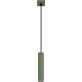 Пендел KARBON 1xGU10/10W/230V зелен