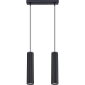Пендел KARBON 2xGU10/10W/230V черен