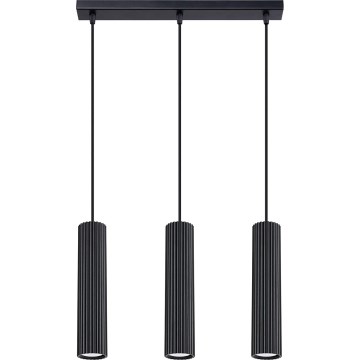 Пендел KARBON 3xGU10/10W/230V черен